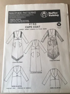 #190 CAPE COAT