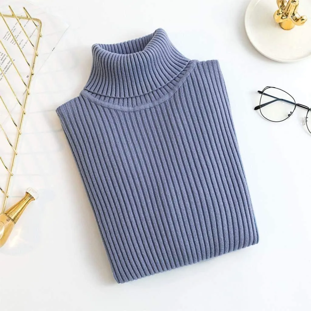 2020 Autumn Fashion Turtleneck Top For Women