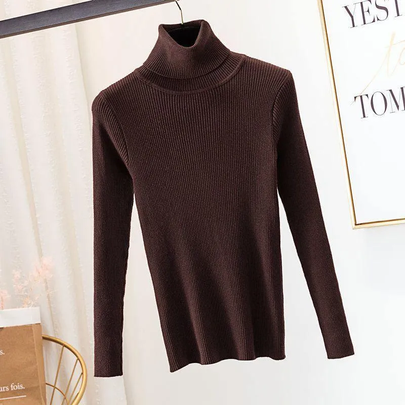 2020 Autumn Fashion Turtleneck Top For Women