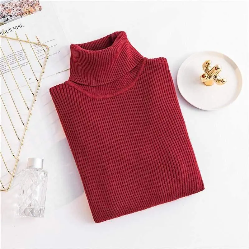 2020 Autumn Fashion Turtleneck Top For Women