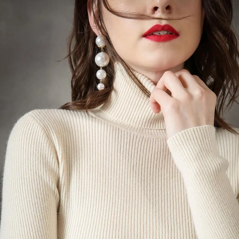 2020 Autumn Fashion Turtleneck Top For Women