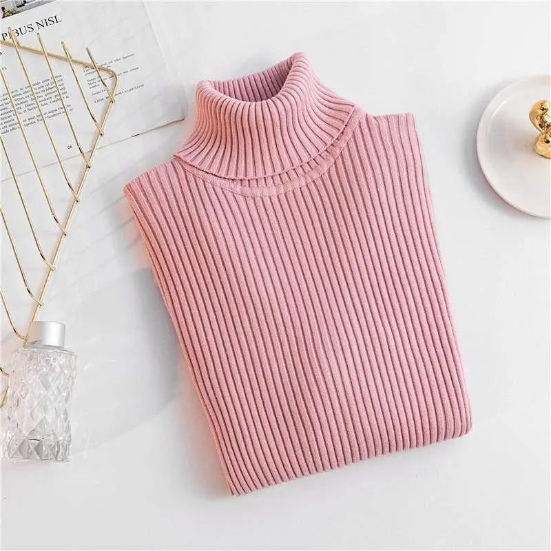 2020 Autumn Fashion Turtleneck Top For Women