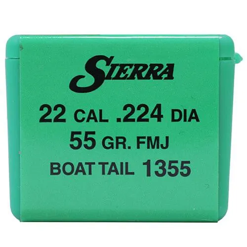 22 Caliber - GameKing, 55 Grains, Full Metal Jacket Boat Tail, Per 100
