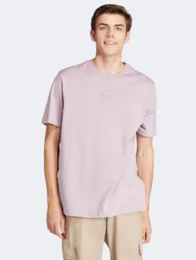 Adidas All Szn Men Sportswear T-Shirt Preloved Fig