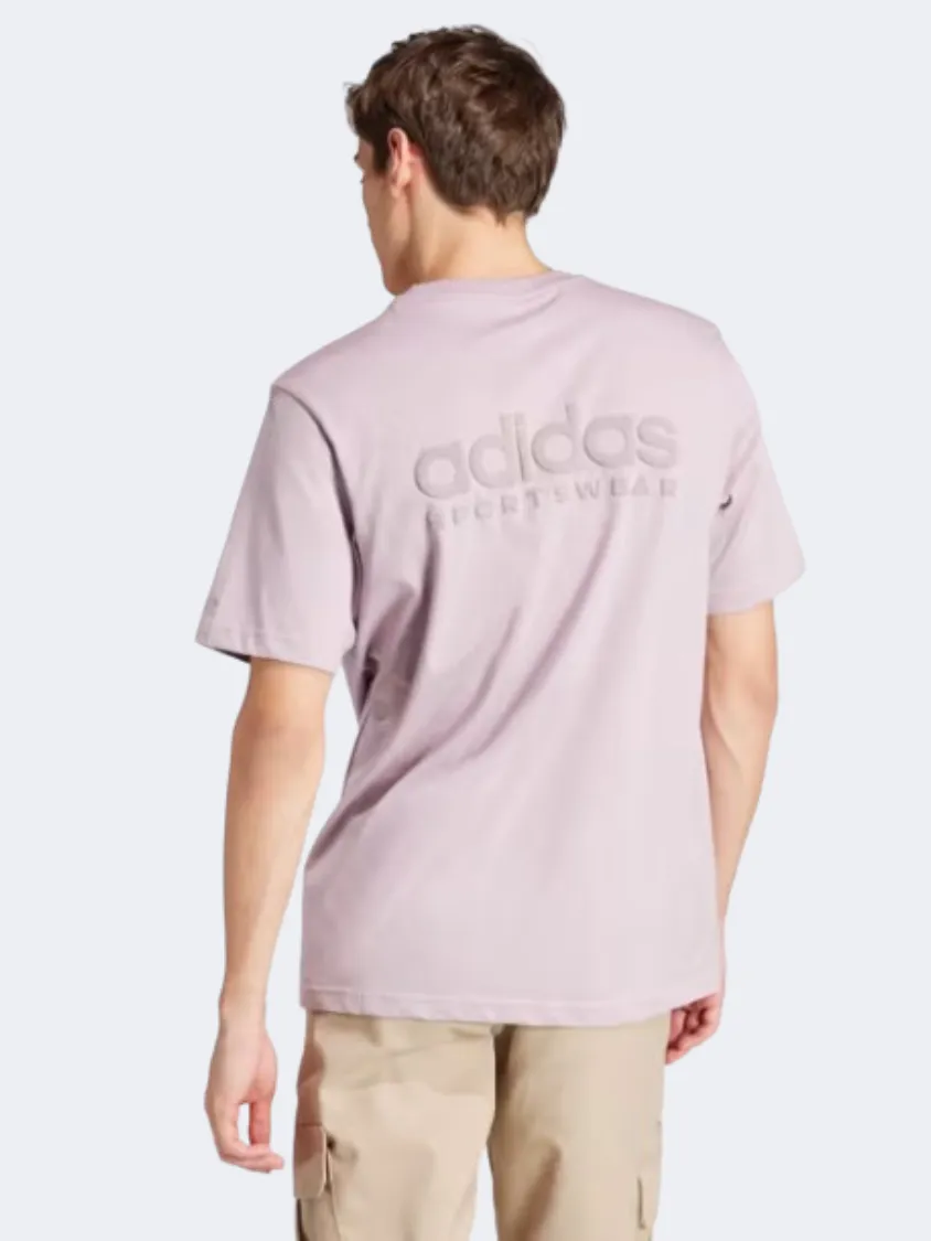 Adidas All Szn Men Sportswear T-Shirt Preloved Fig