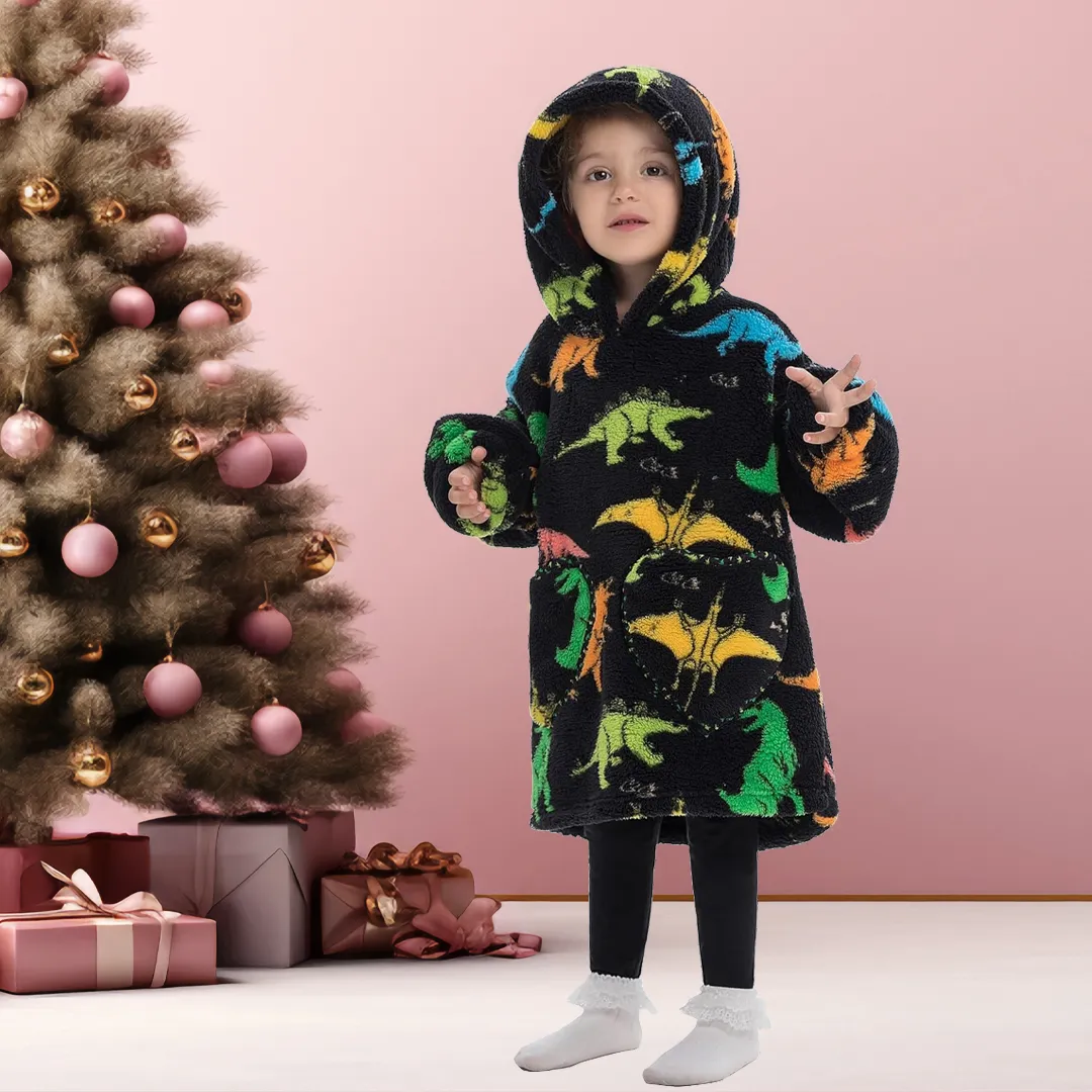 Adorable Kids Blanket Hoodie