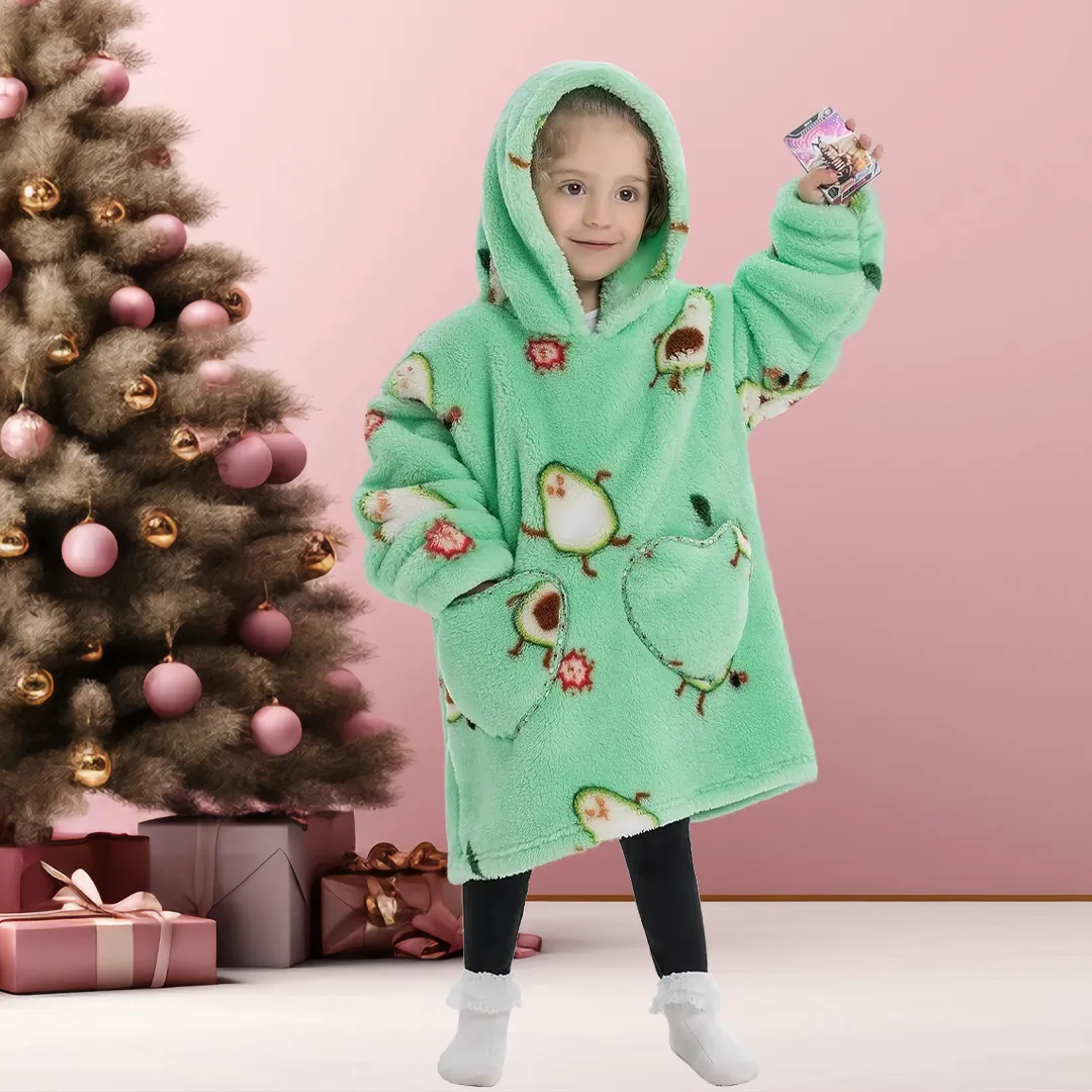 Adorable Kids Blanket Hoodie