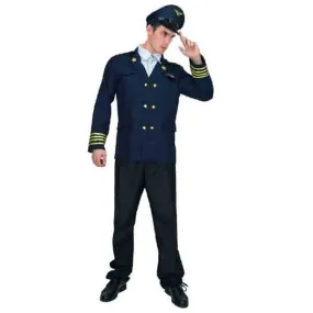 Adult Deluxe Pilot Man Costume