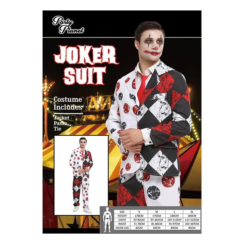 Adult Evil Joker Costume