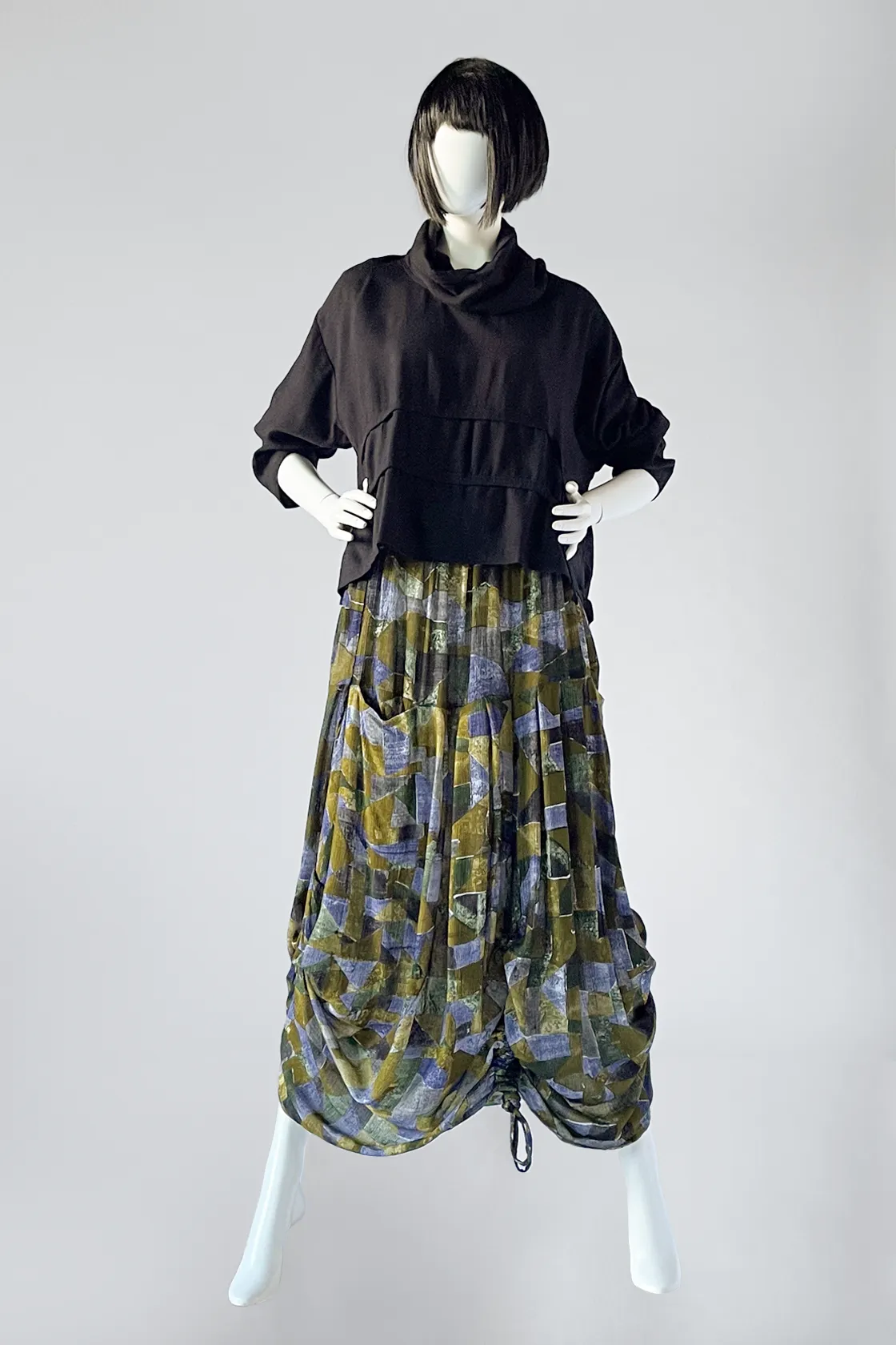 Amazing Skirt in Picasso Crinkle