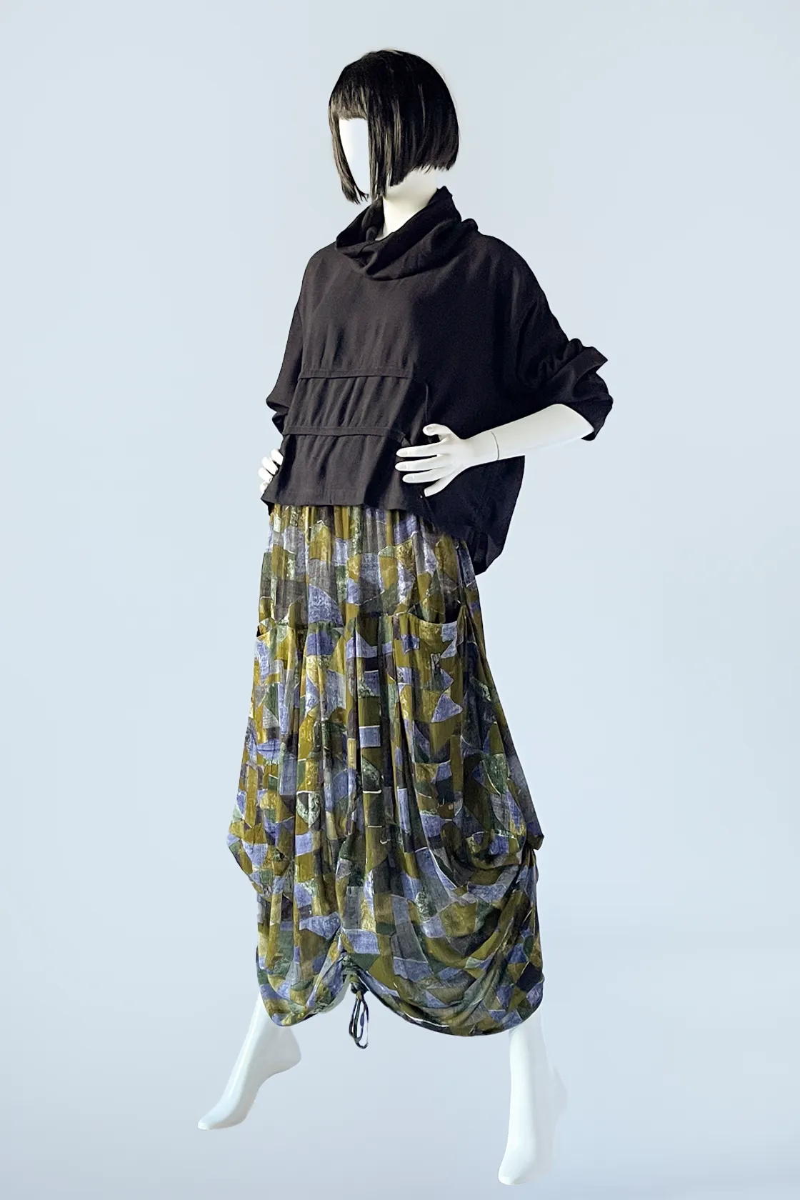 Amazing Skirt in Picasso Crinkle
