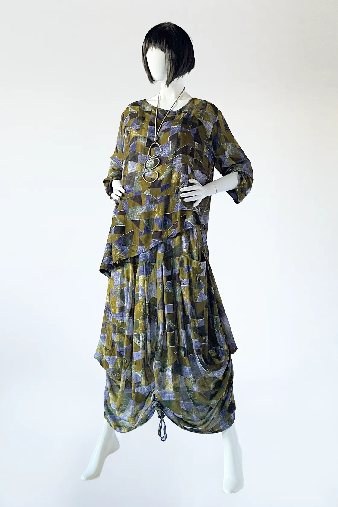 Amazing Skirt in Picasso Crinkle