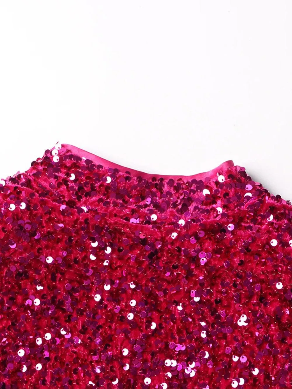 Anoop Sequin Top & Skirt Set
