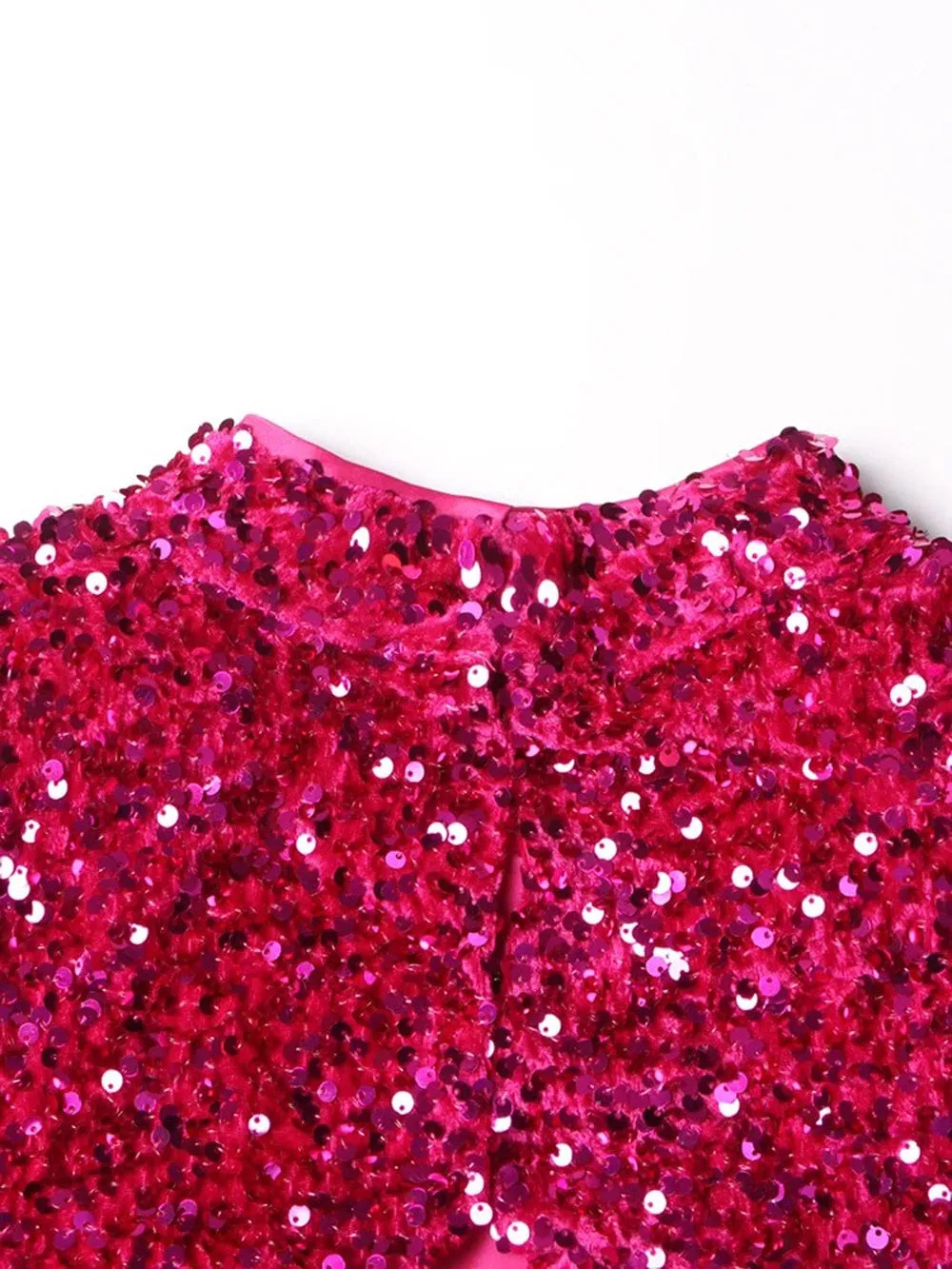 Anoop Sequin Top & Skirt Set