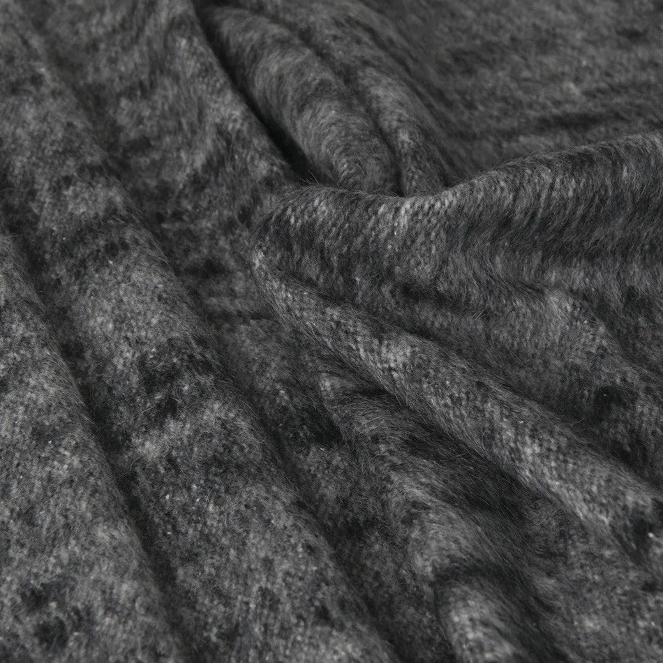 Ash Grey Coating Wool Blend 2437