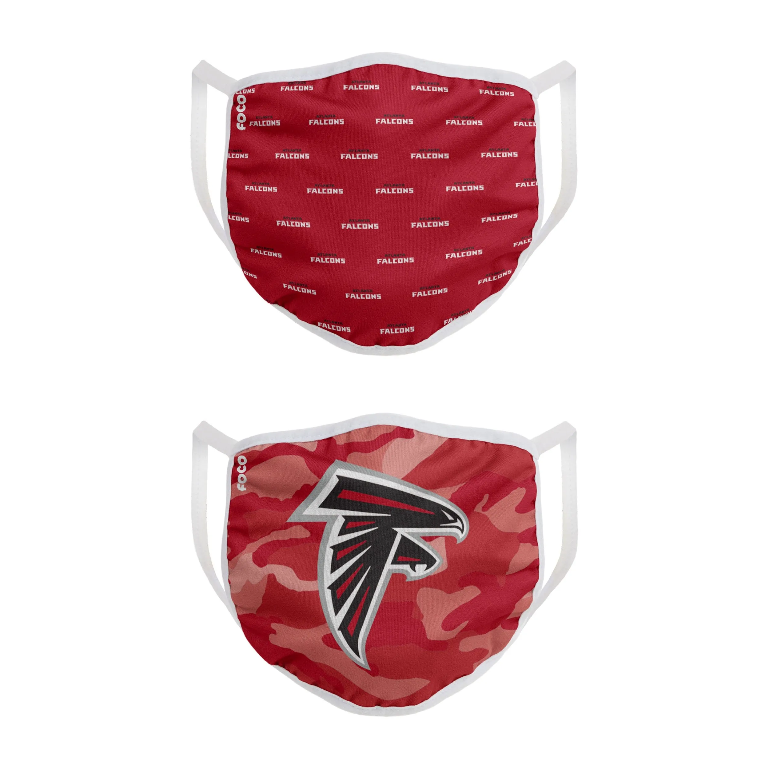 Atlanta Falcons NFL Clutch 2 Pack Face Cover