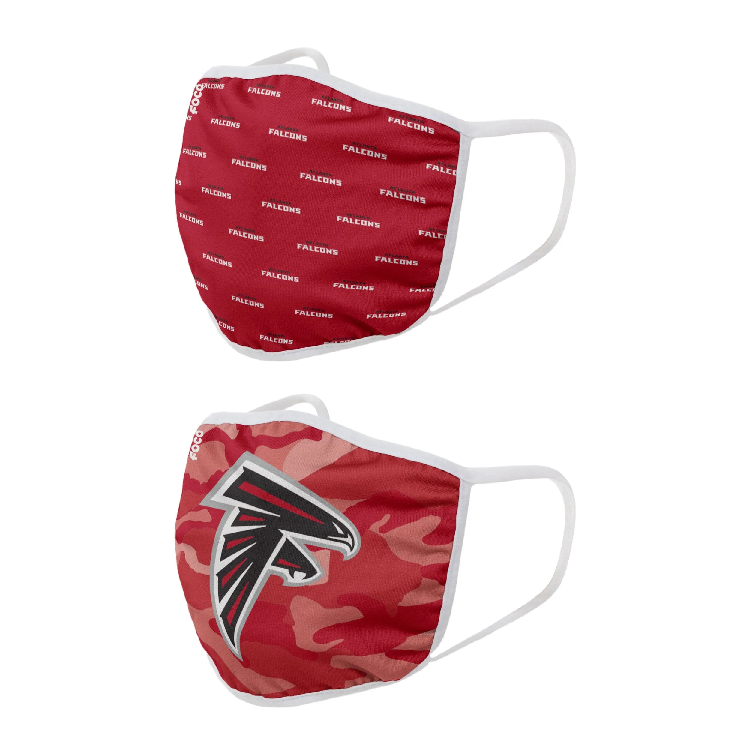 Atlanta Falcons NFL Clutch 2 Pack Face Cover