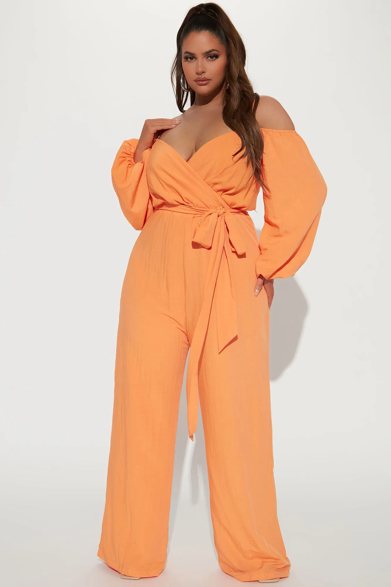 Audrey Jumpsuit - Orange