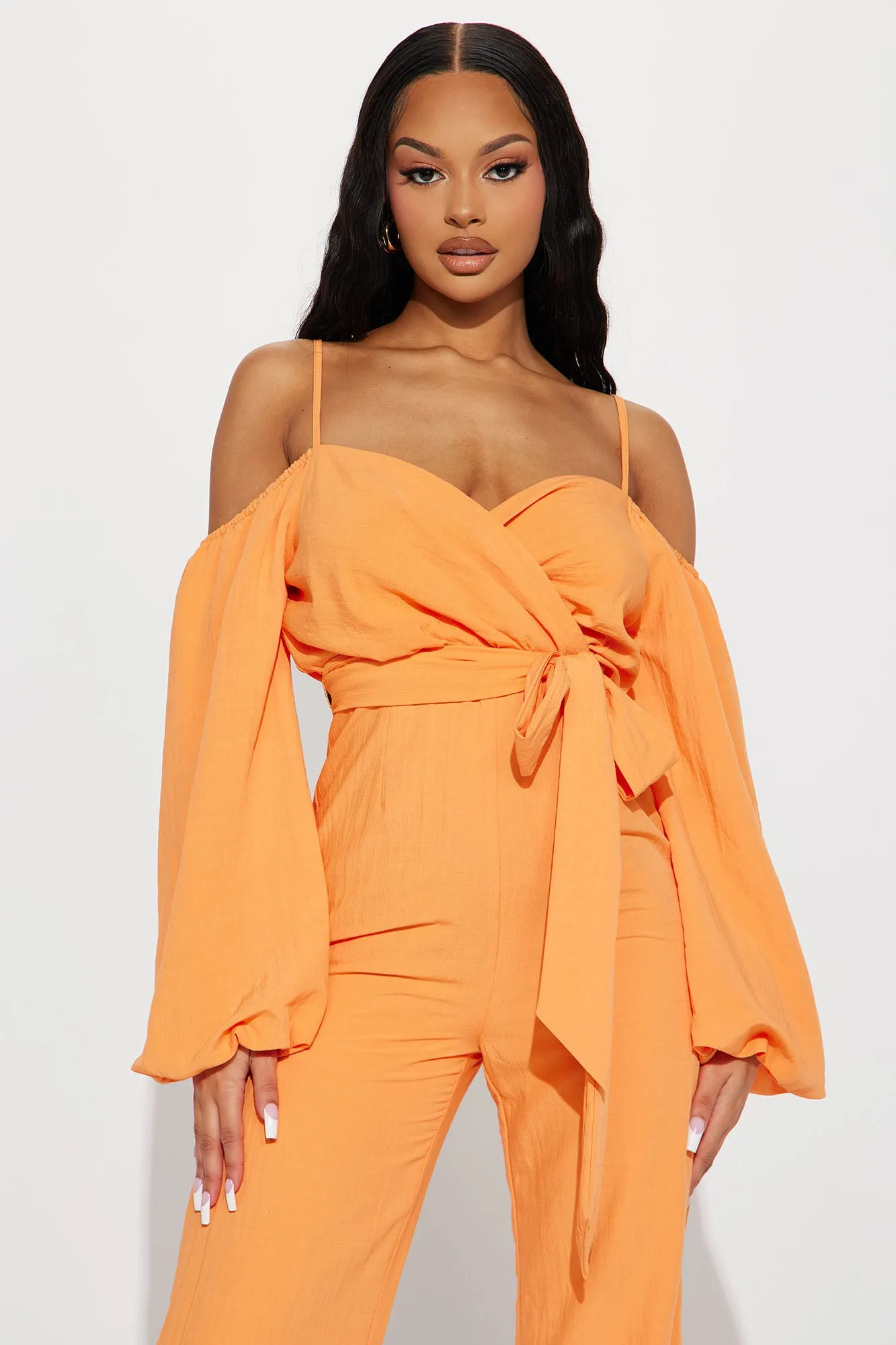 Audrey Jumpsuit - Orange
