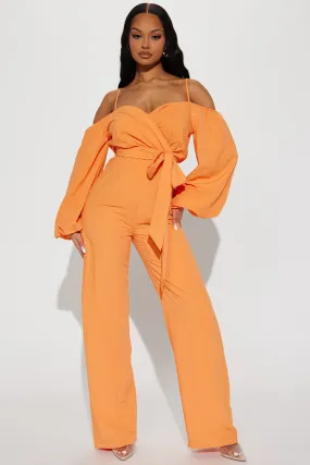 Audrey Jumpsuit - Orange