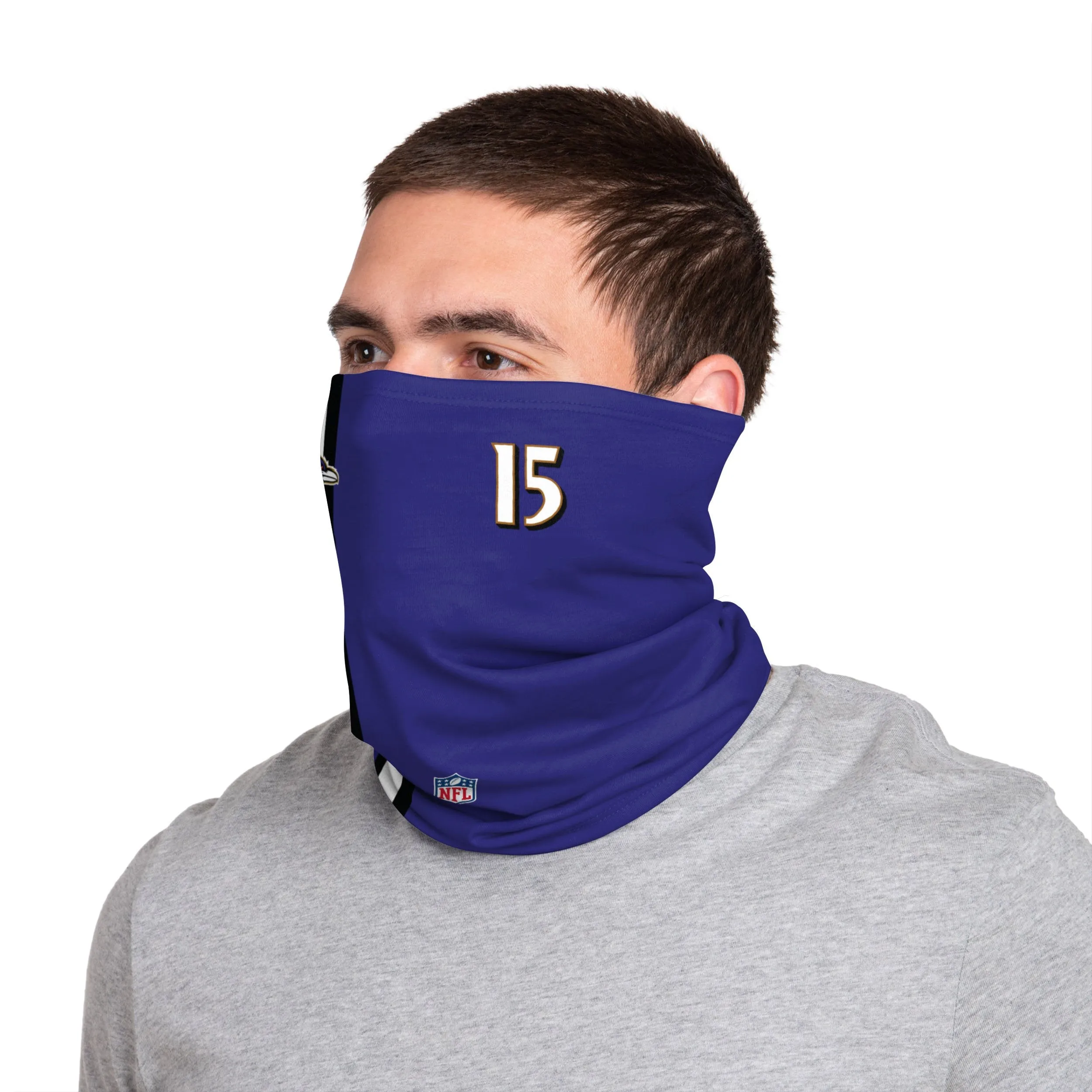 Baltimore Ravens NFL Marquise Brown On-Field Sideline Gaiter Scarf