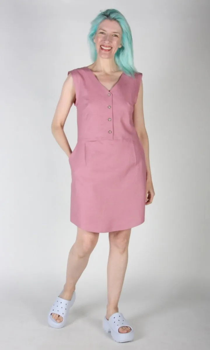 Birds of North America Honeycreeper Dress - Smoky Pink (Online Exclusive)