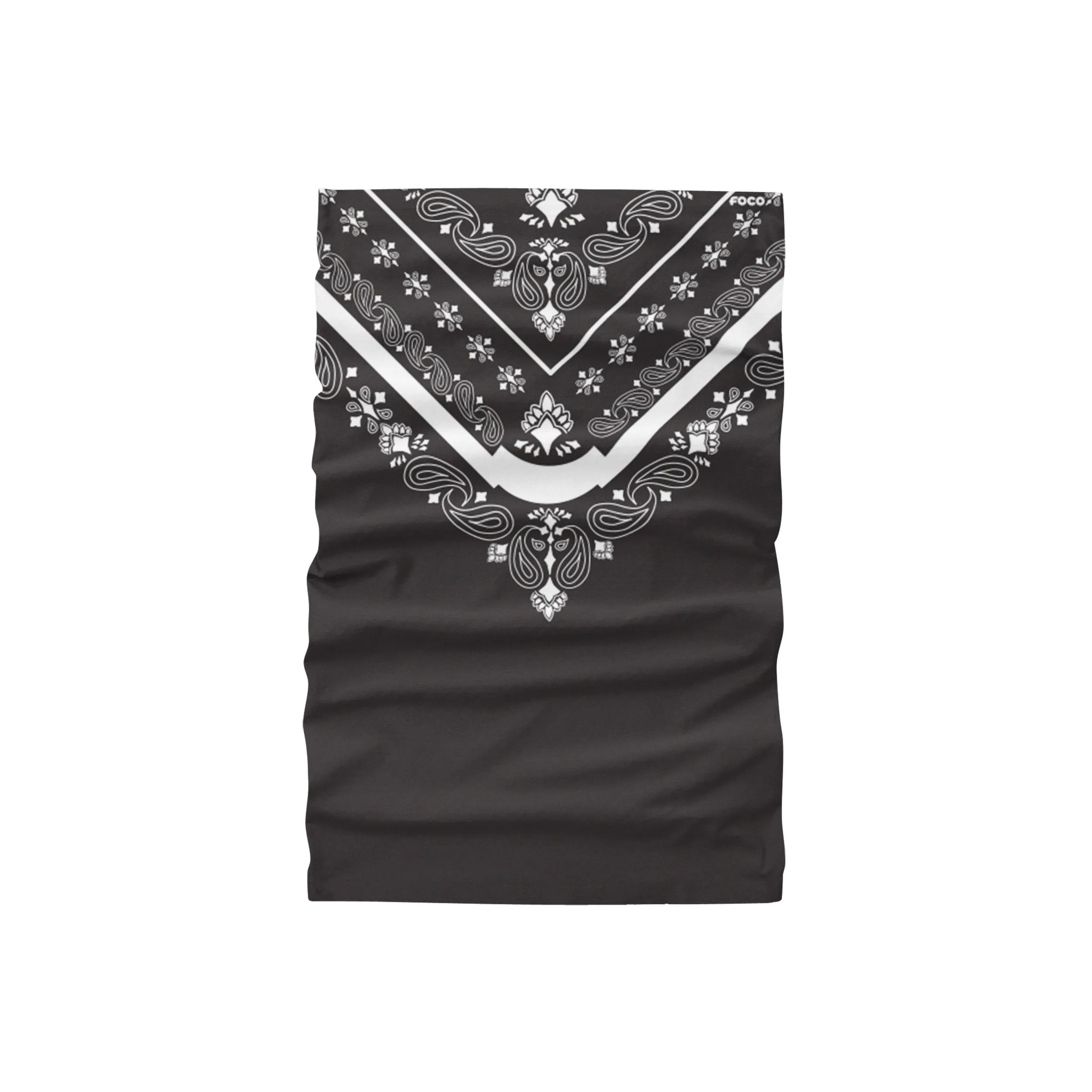 Black Bandana Gaiter Scarf