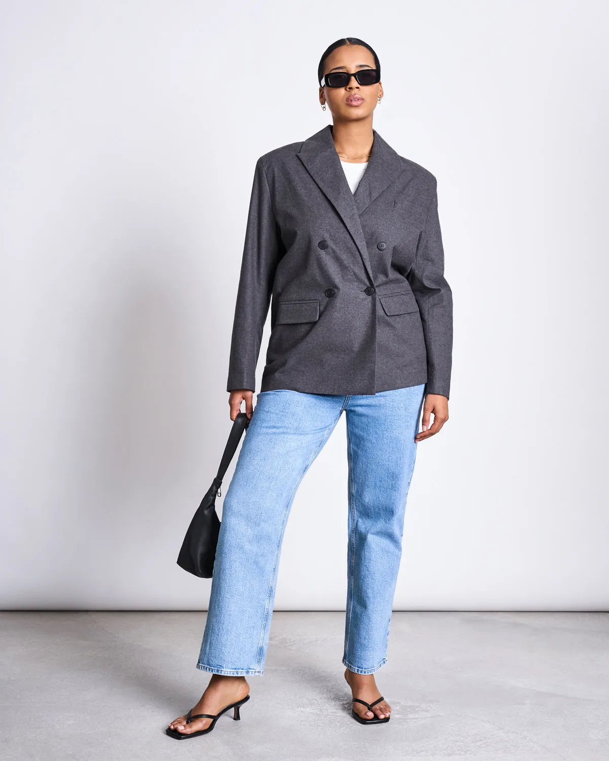 BLAZER GWEN DARK GREY