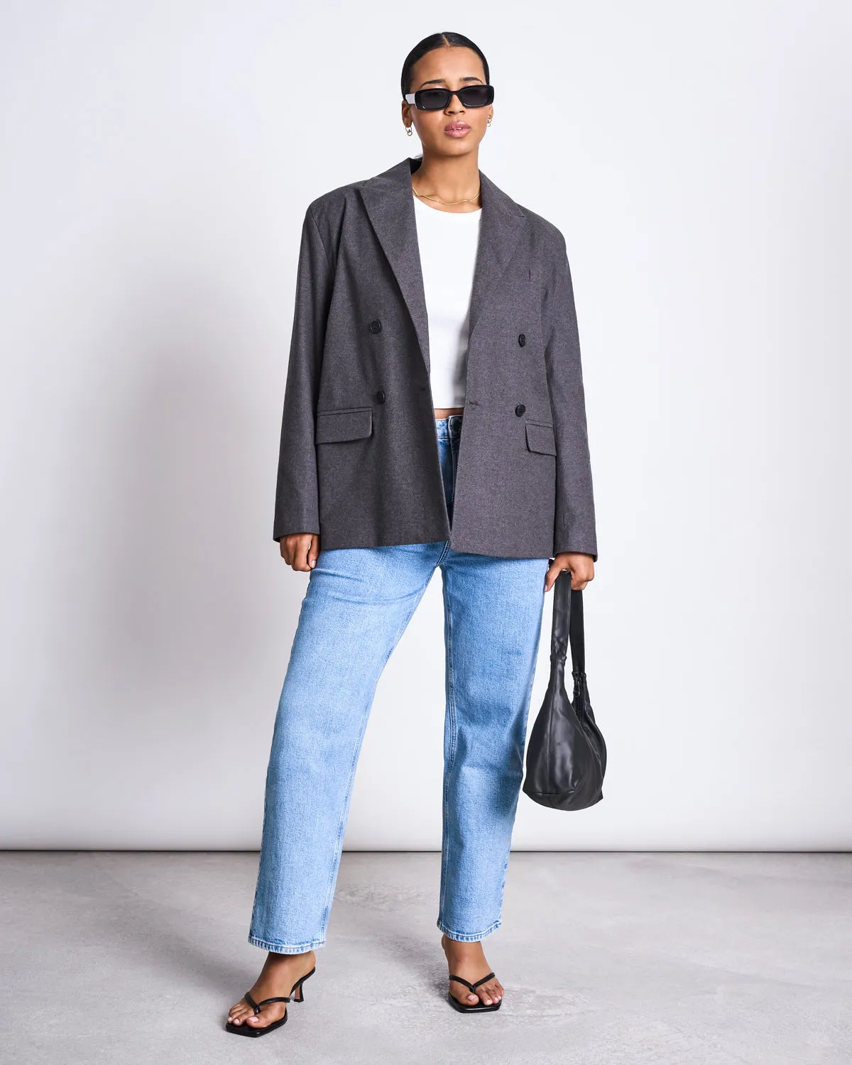 BLAZER GWEN DARK GREY