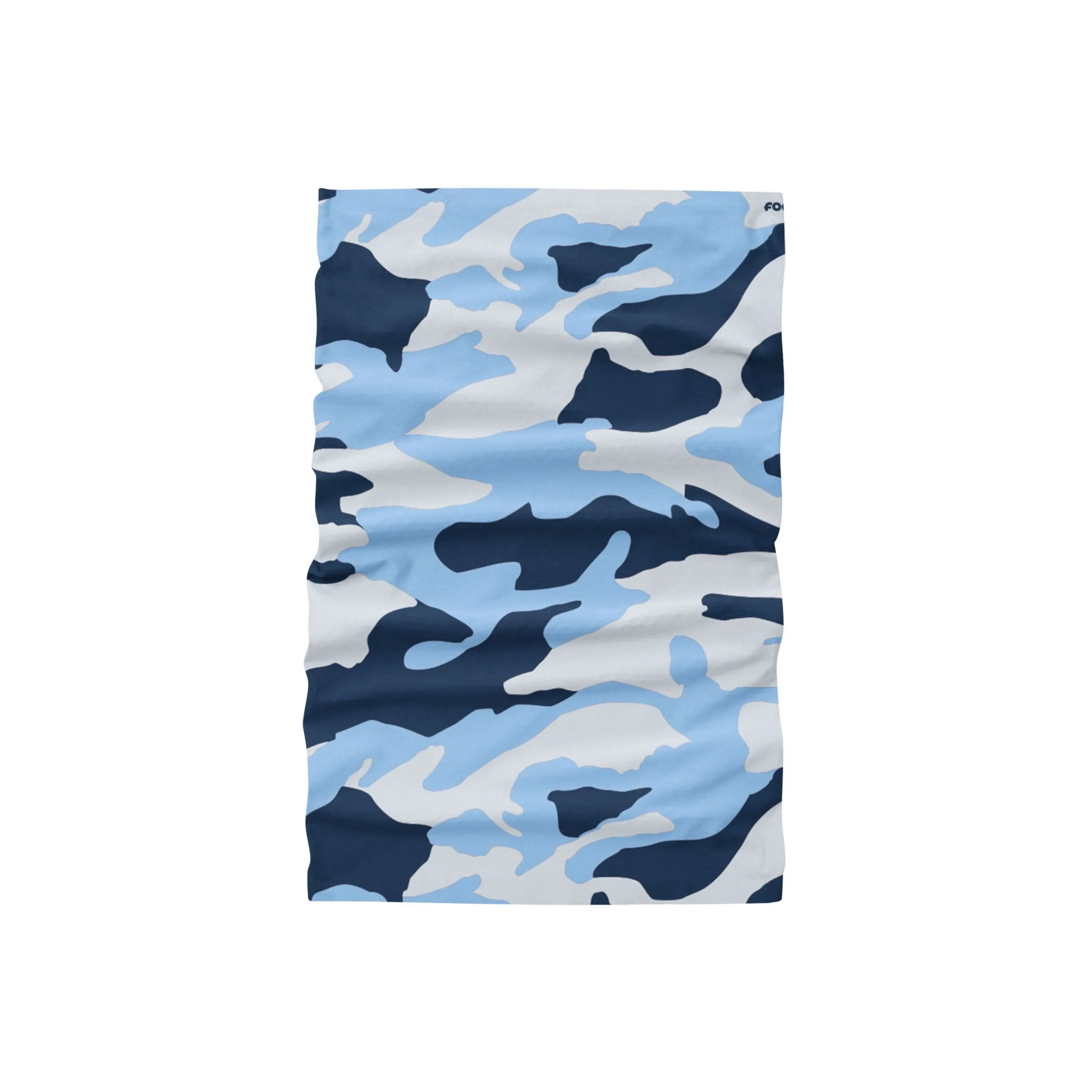 Blue Camo Gaiter Scarf