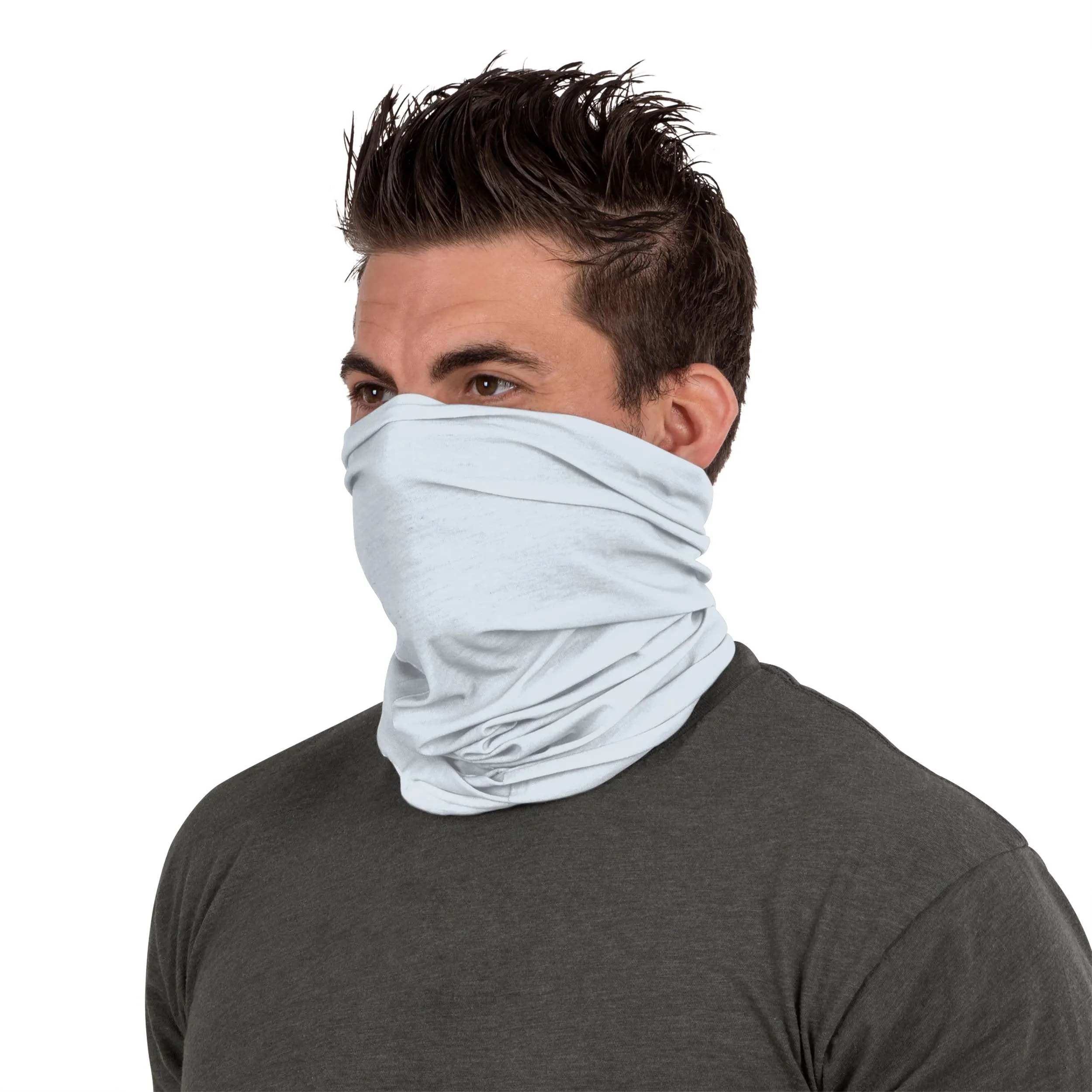 Blue Camo Gaiter Scarf