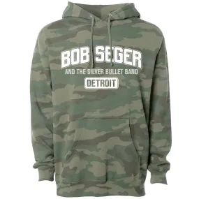 Bob Seger Camo Pullover Hoodie