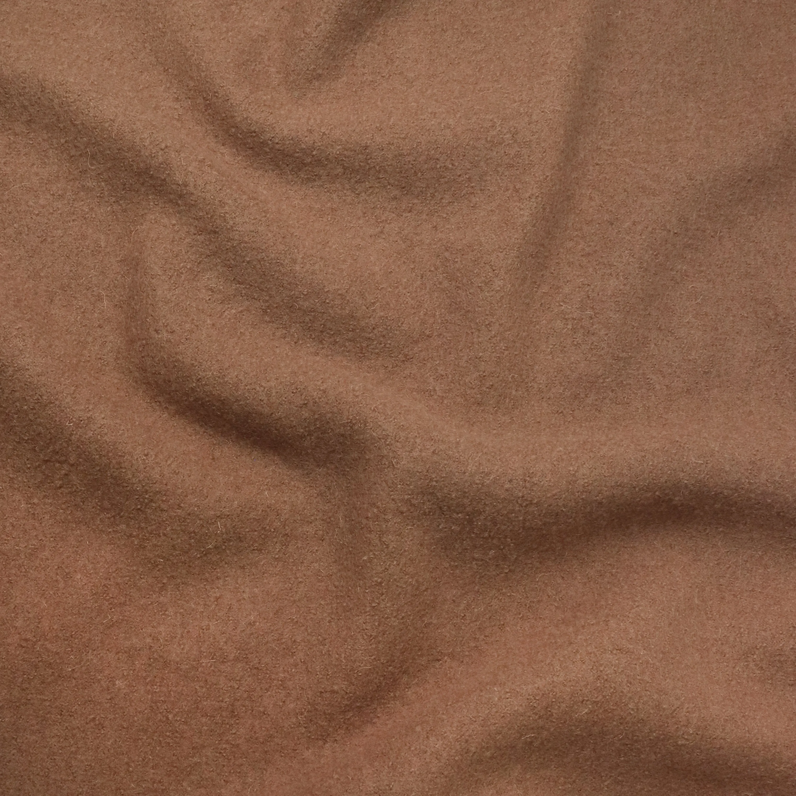 Boiled Wool Coating - Camel - END OF BOLT 69cm