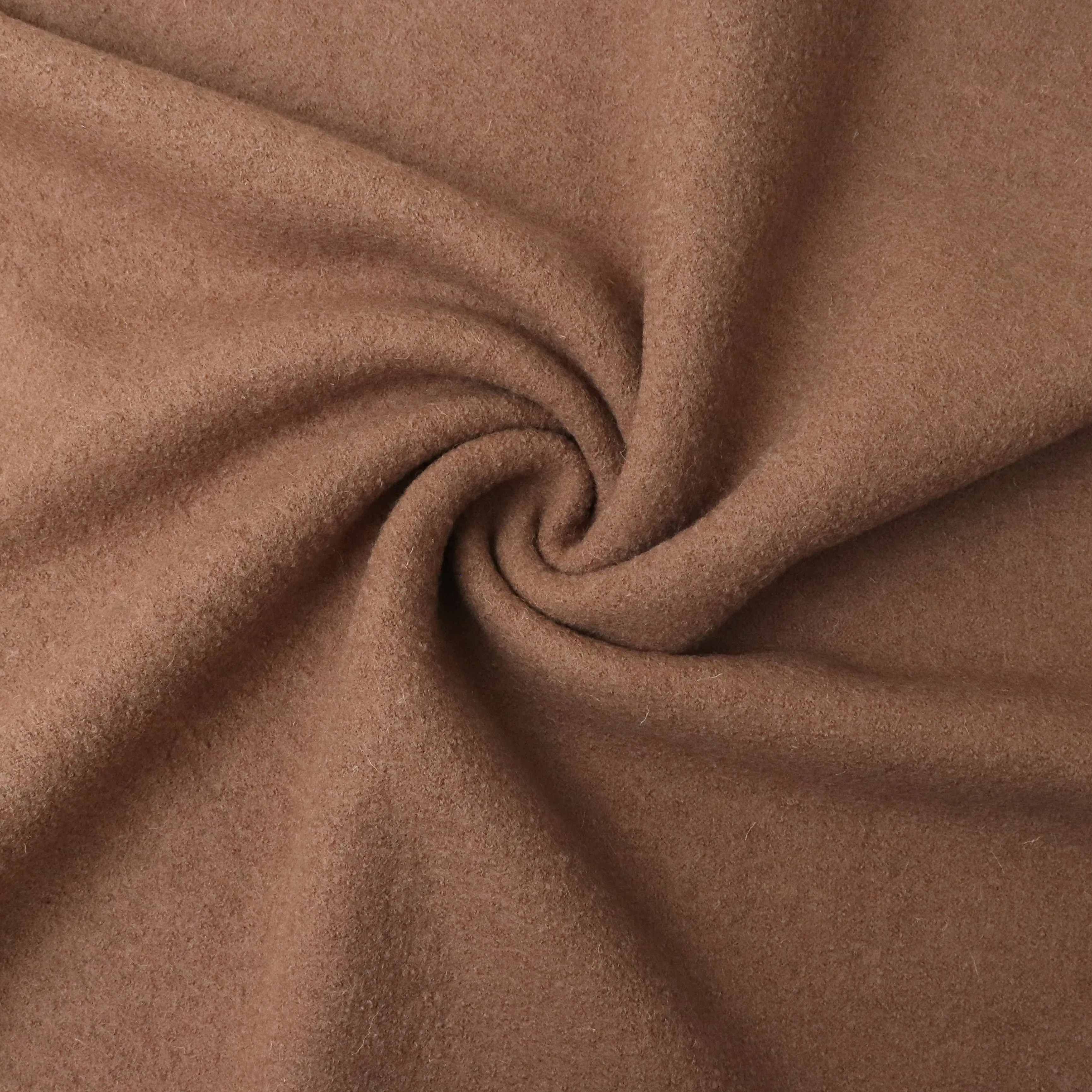 Boiled Wool Coating - Camel - END OF BOLT 69cm