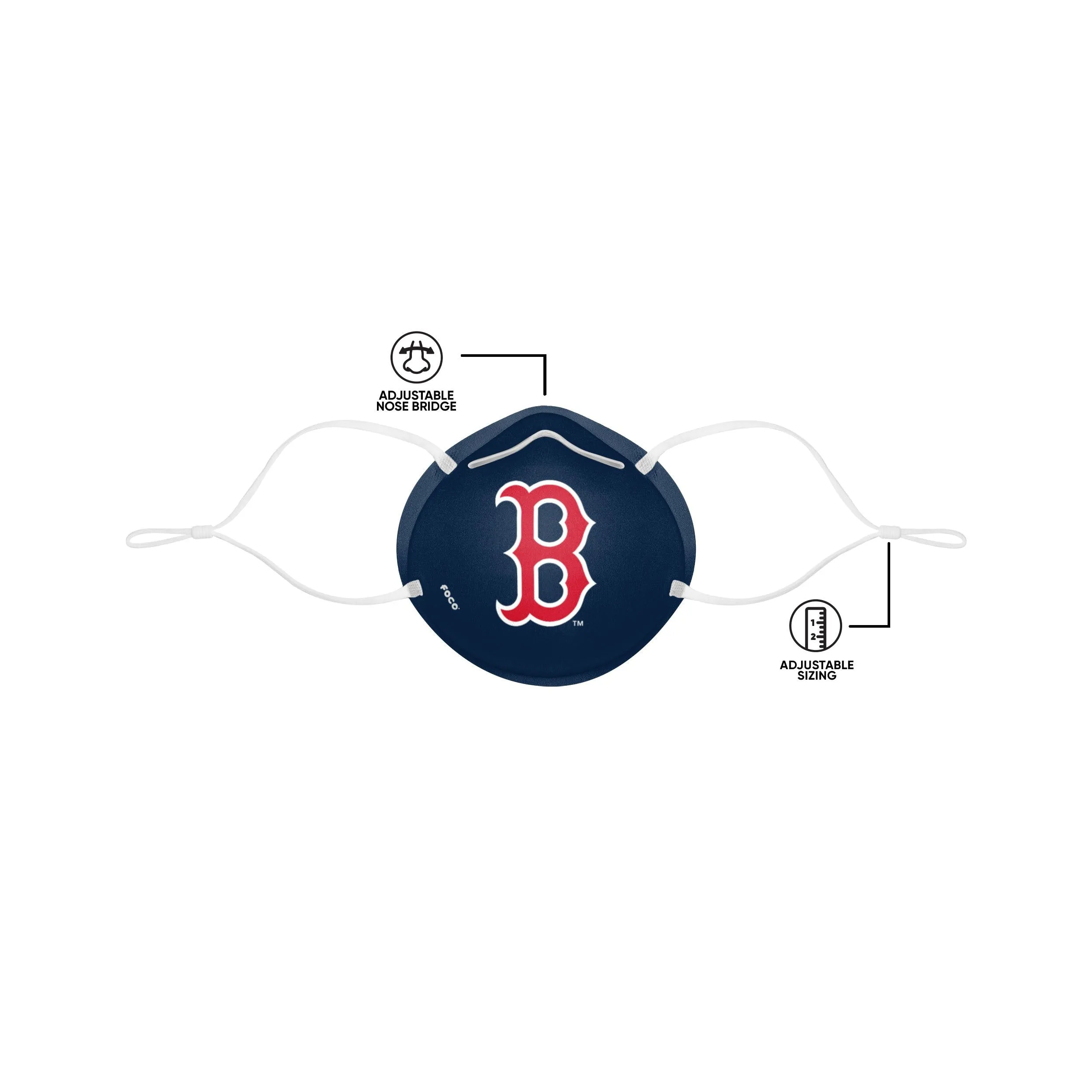 Boston Red Sox MLB Big Logo Cone Face Cover