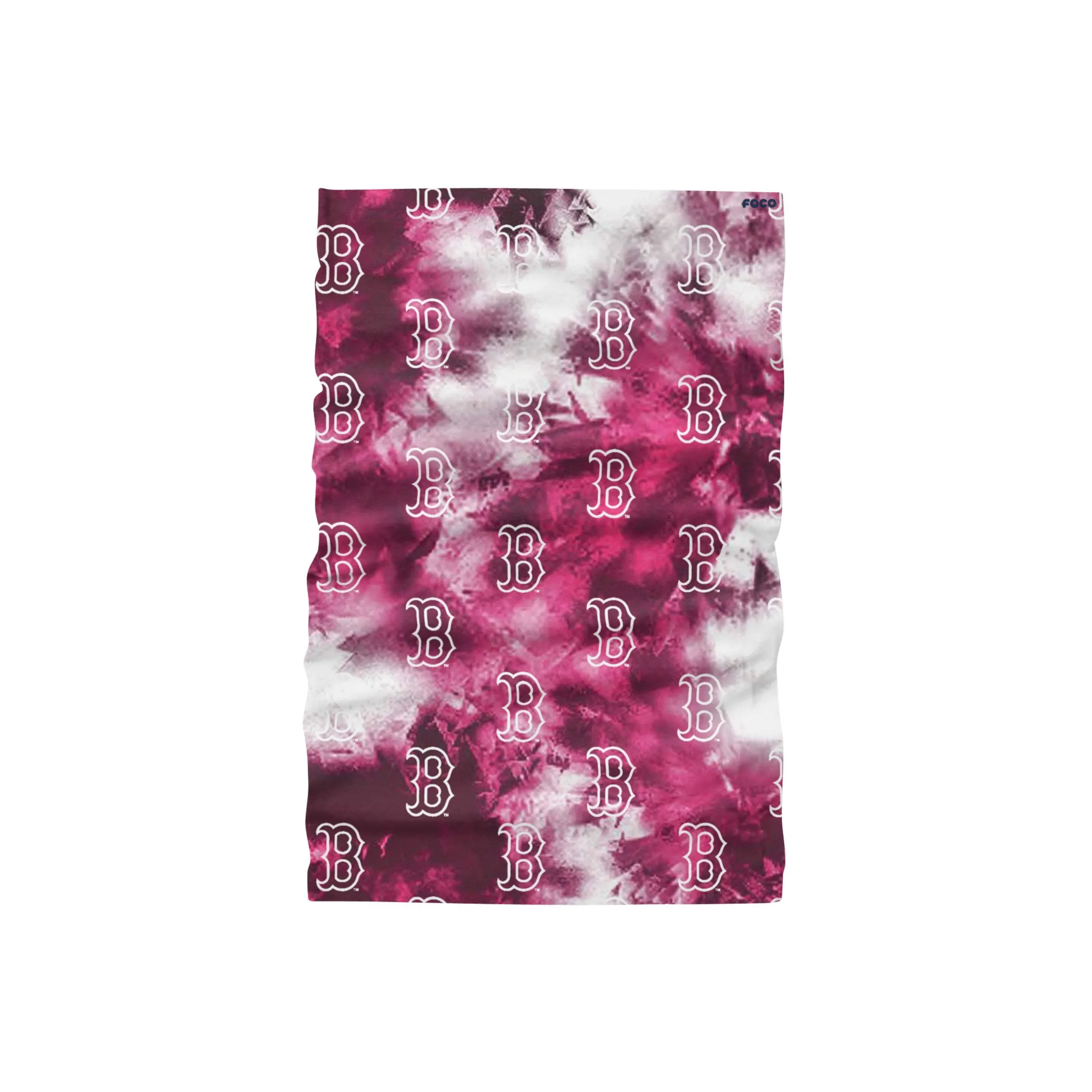 Boston Red Sox MLB Pink Tie-Dye Gaiter Scarf