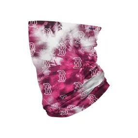 Boston Red Sox MLB Pink Tie-Dye Gaiter Scarf