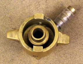 British Vickers MMG Brass Hose Connector