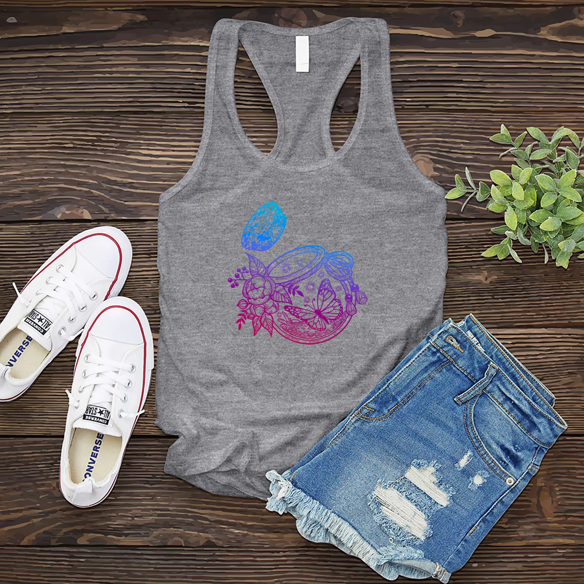 Butterfly Jar Women's Tank Top