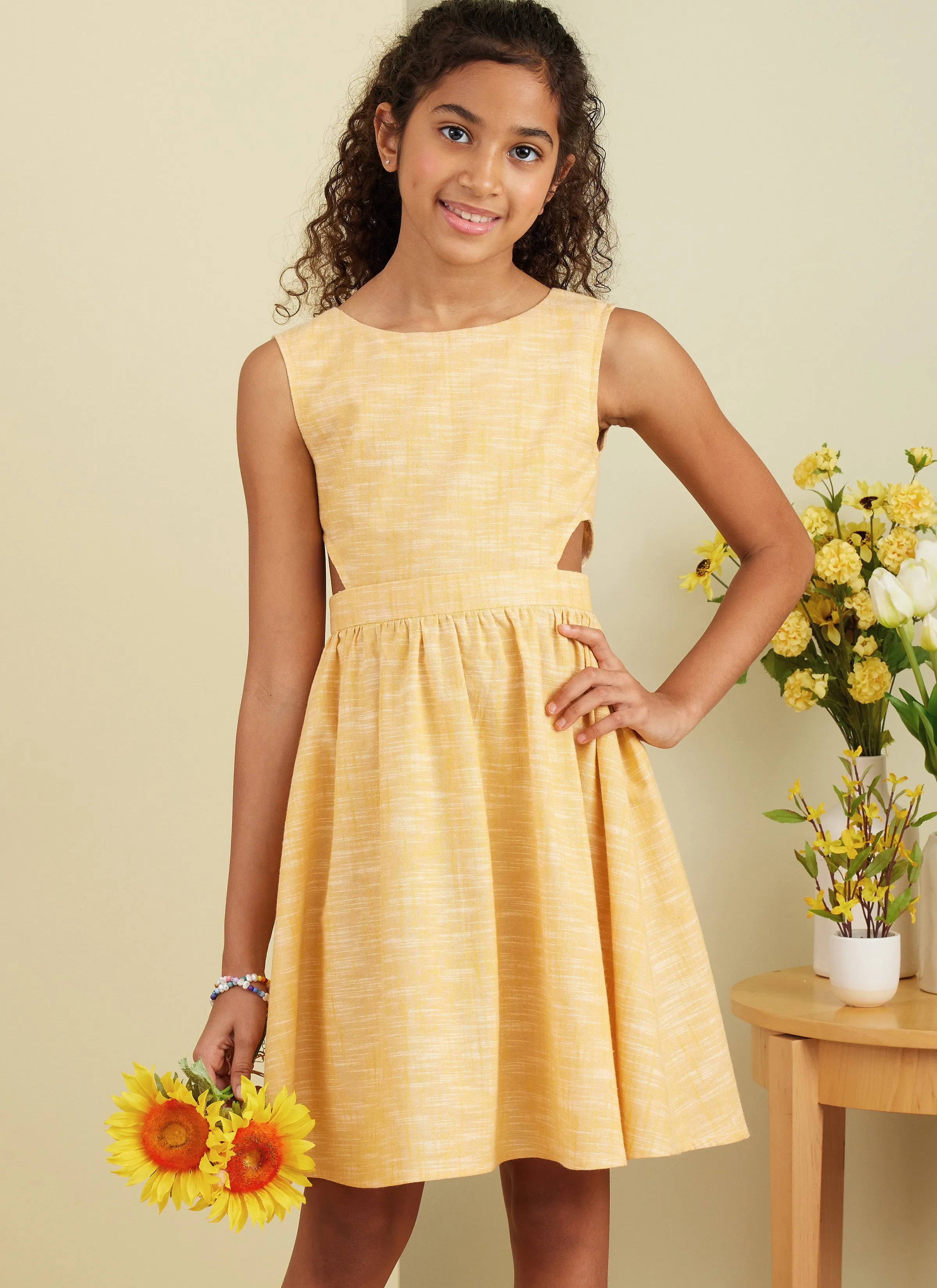 Butterick Pattern B6908 Girls' Dress, Jumpsuit and Romper