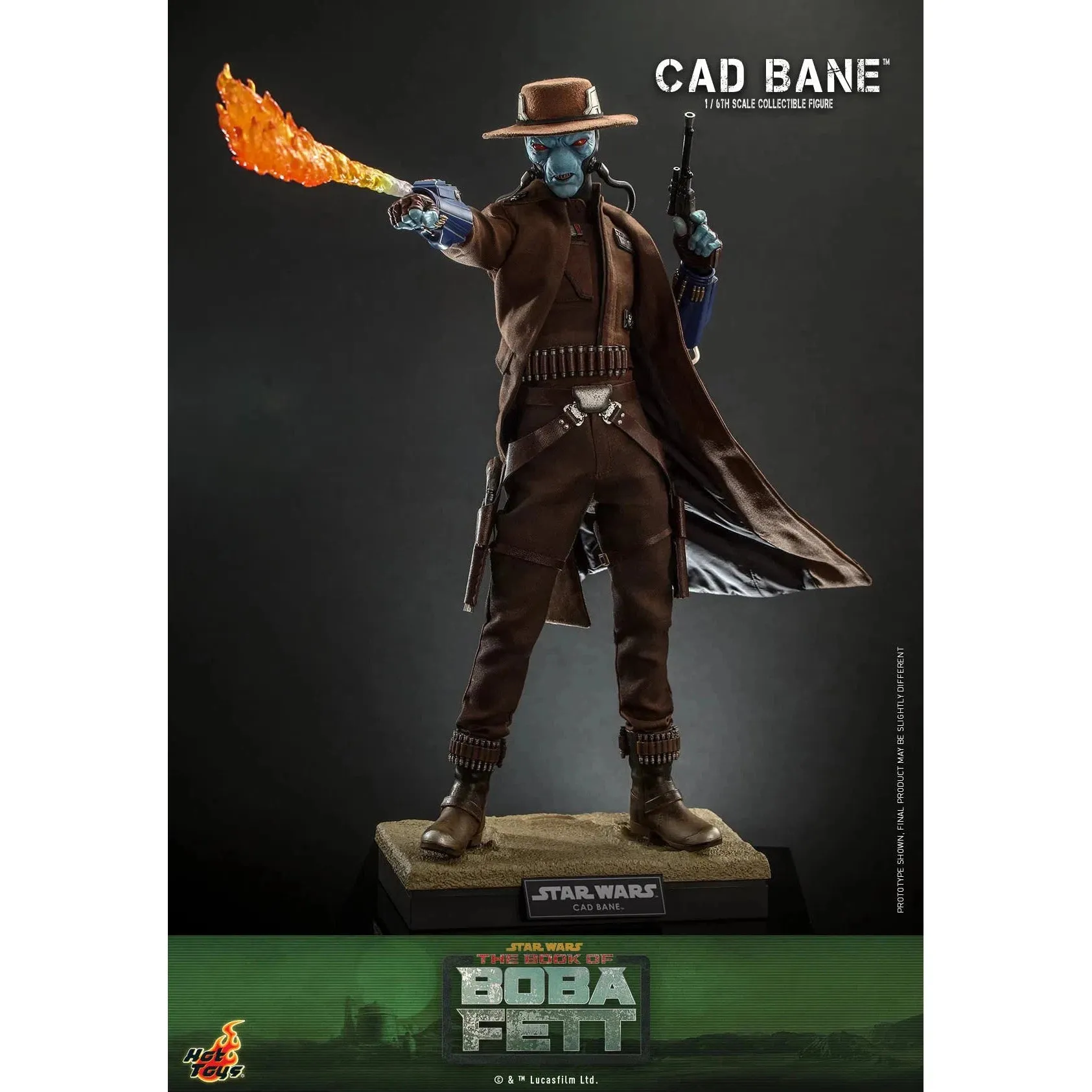 Cad Bane: Star Wars: The Book Of Boba Fett: Standard: Hot Toys: TMS079