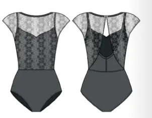 Cami Leo w/ Overlay (2555A)