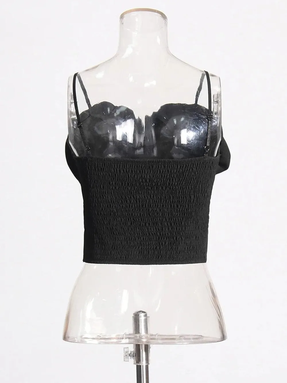 Ceara Applique Backless Tank Top