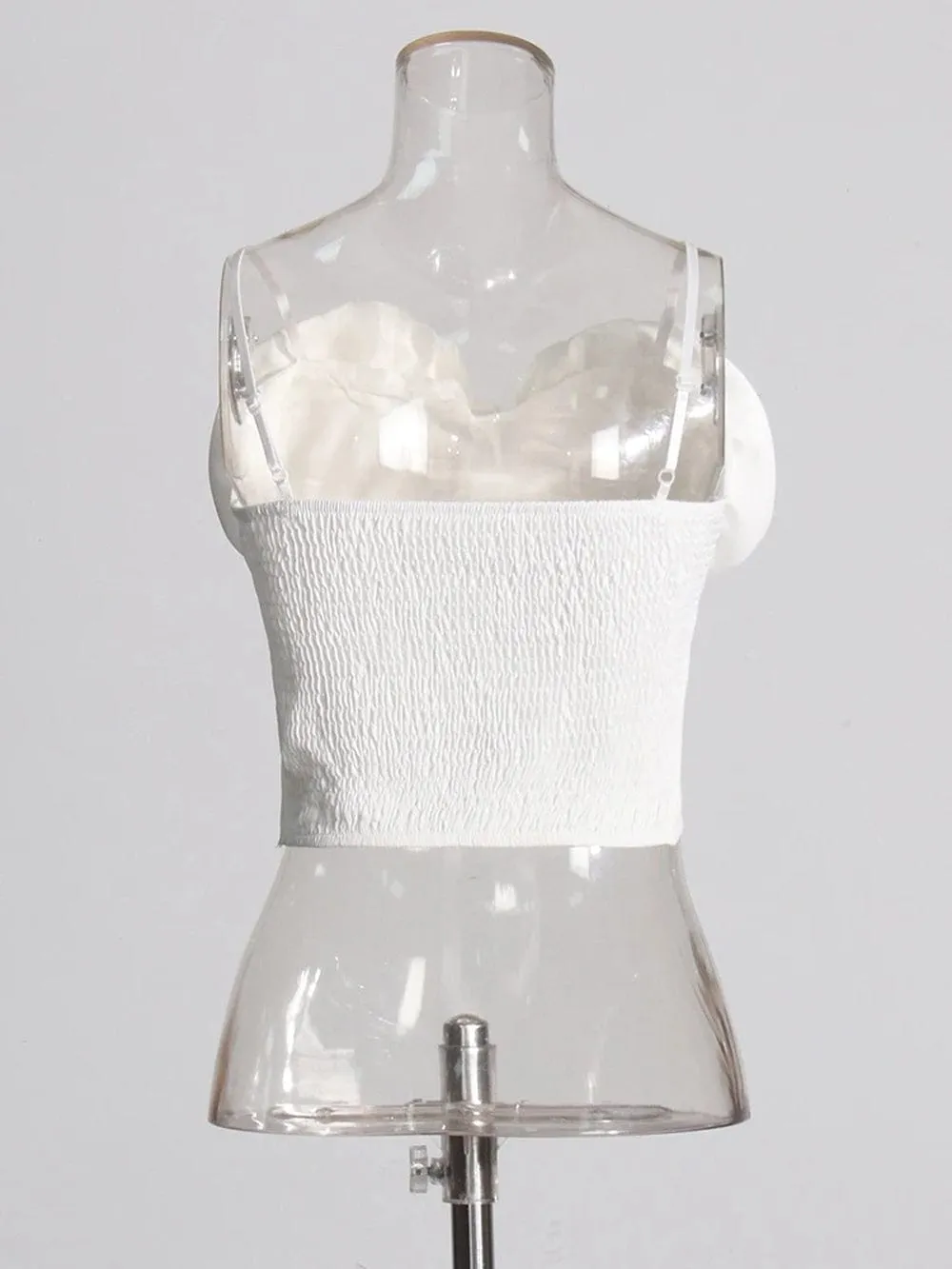 Ceara Applique Backless Tank Top