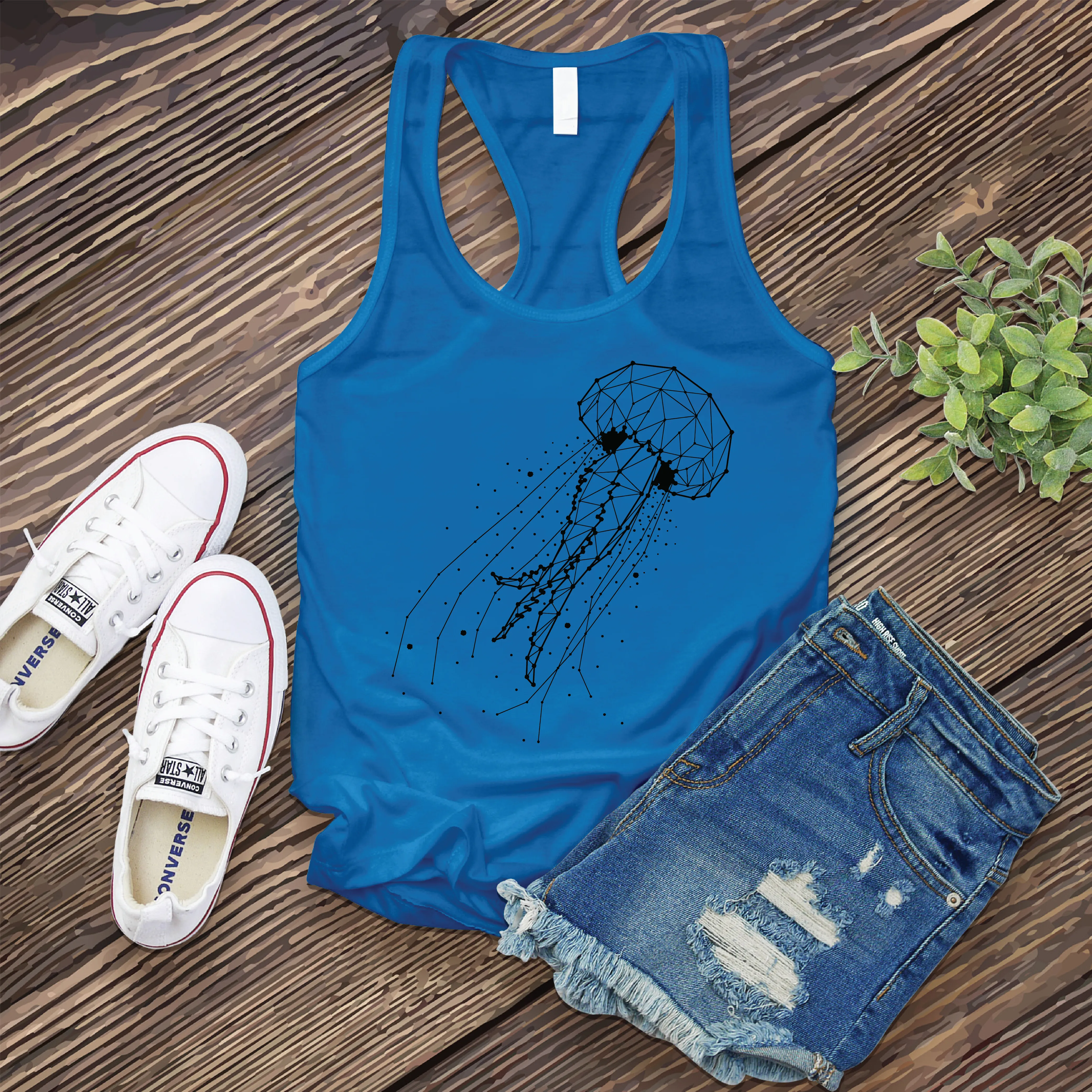 Constellation Jellyfish Women's Tank Top