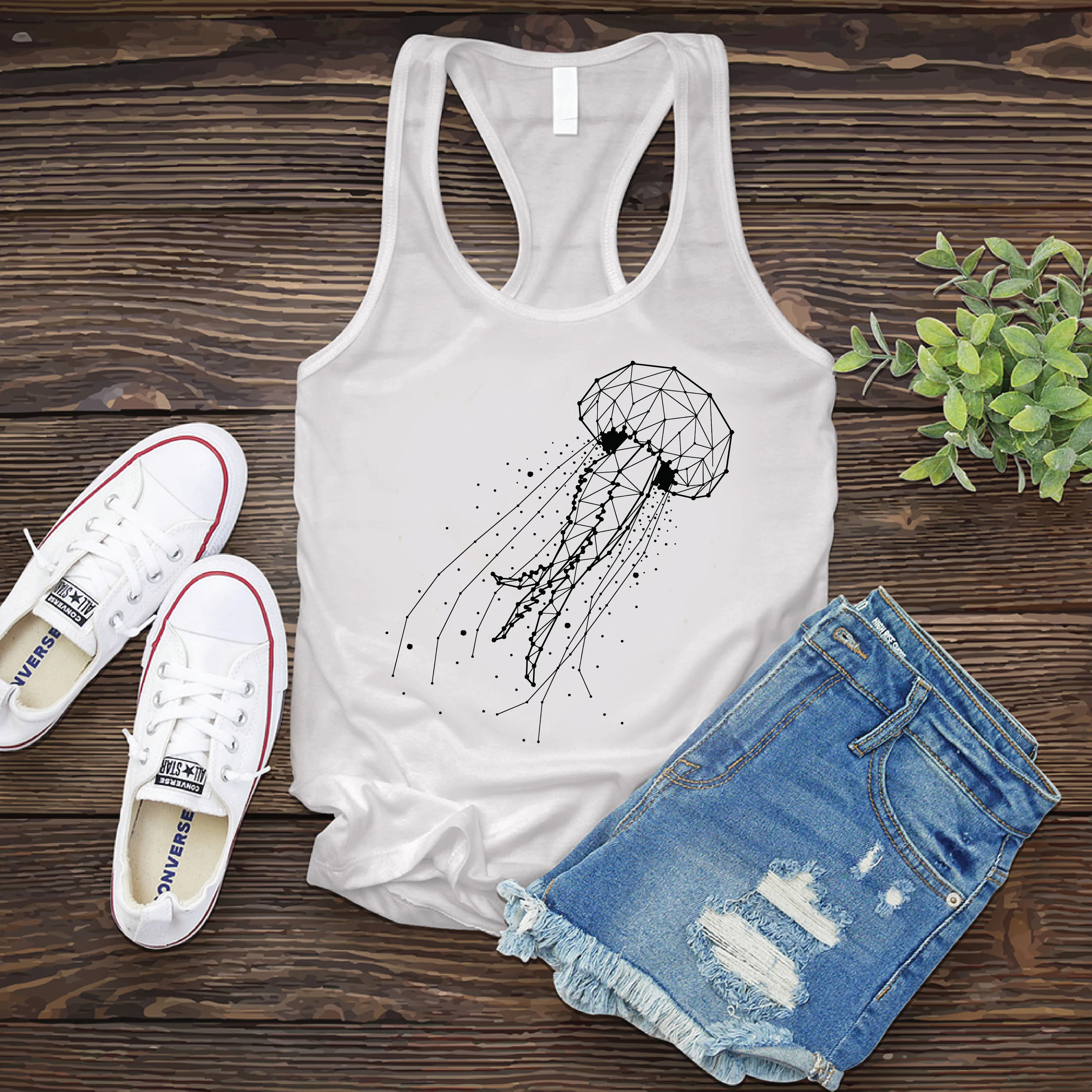 Constellation Jellyfish Women's Tank Top