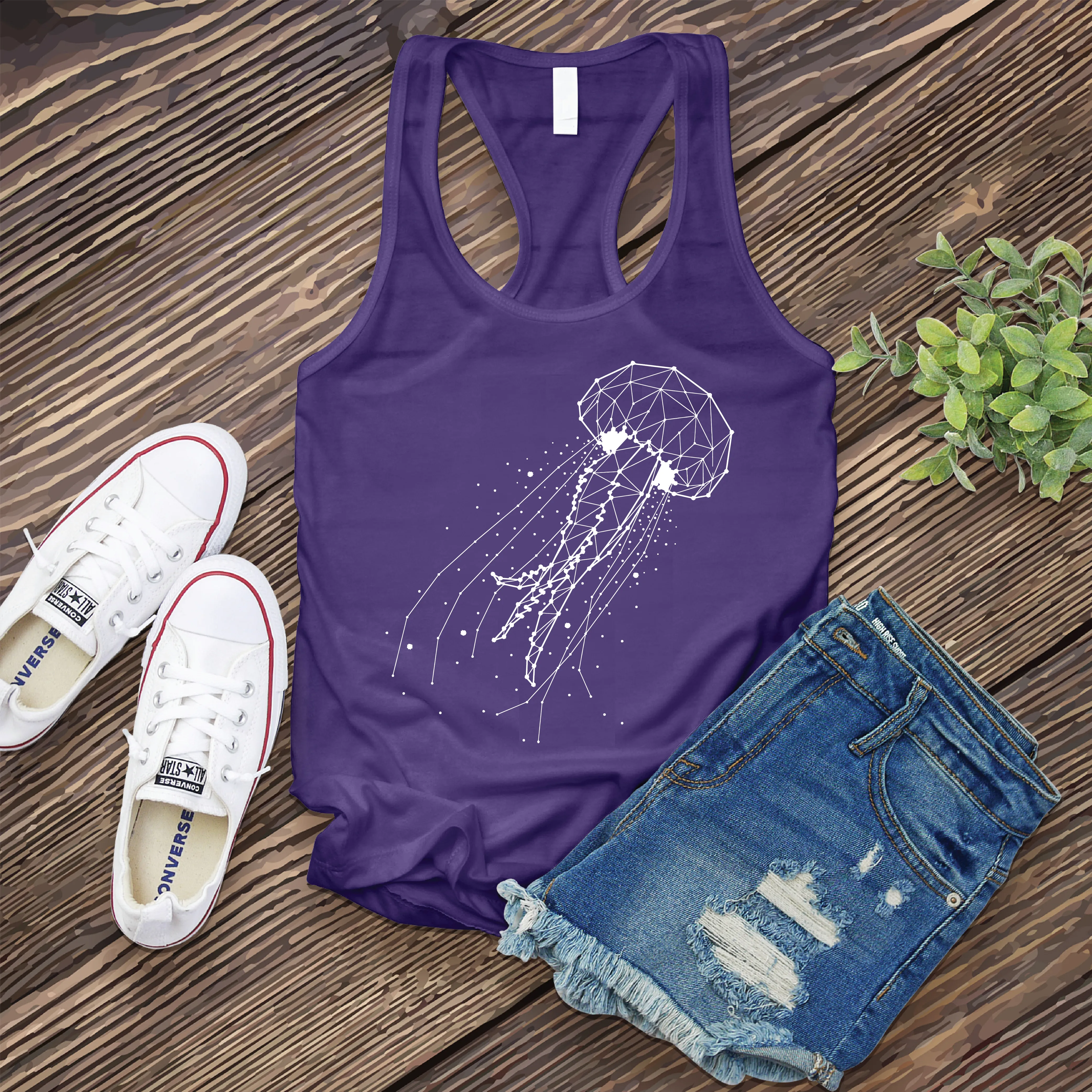 Constellation Jellyfish Women's Tank Top