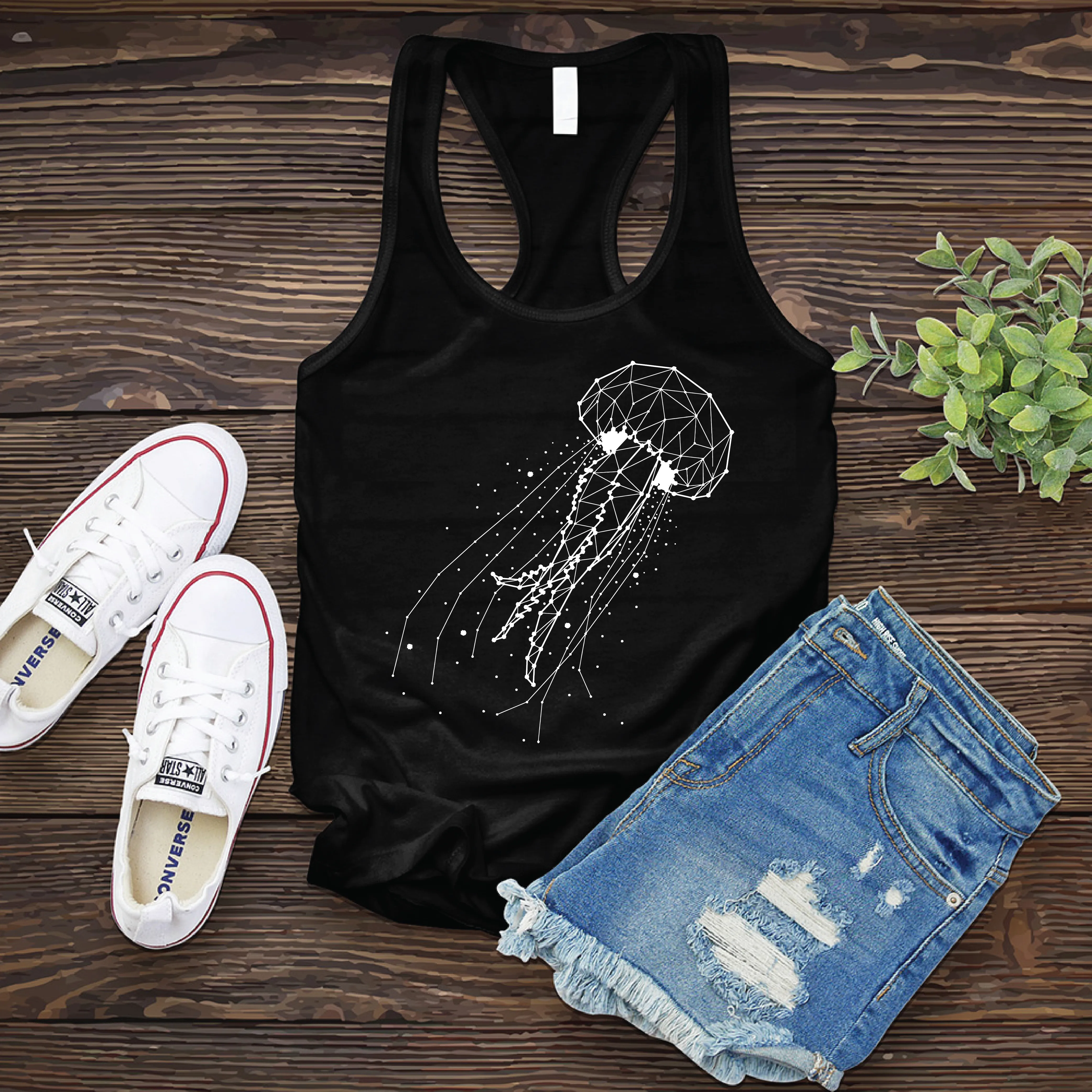Constellation Jellyfish Women's Tank Top