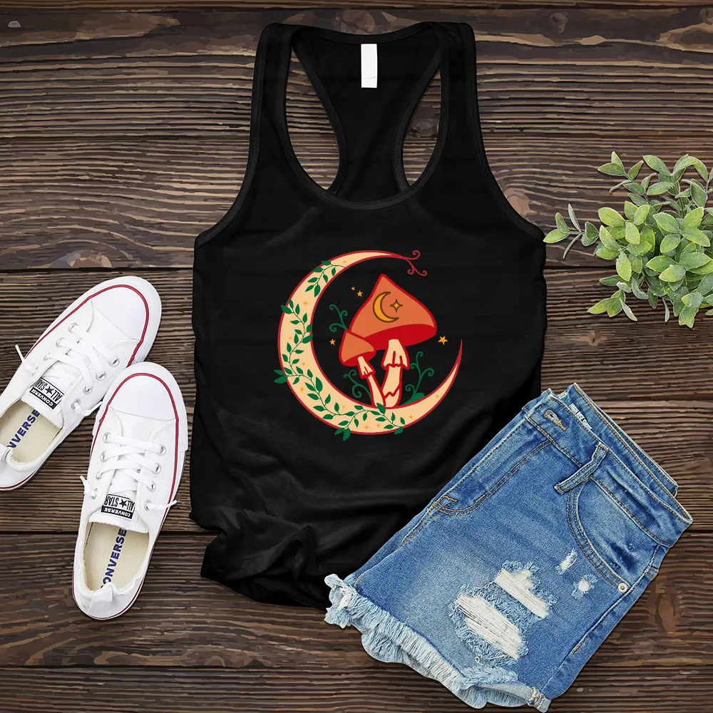 Cosmic Mushroom Moon Women's Tank Top