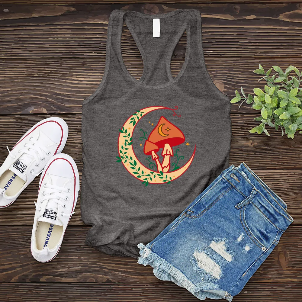 Cosmic Mushroom Moon Women's Tank Top